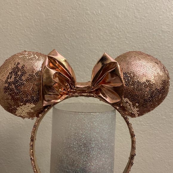 🌹DISNEY ROSE GOLD EARS 🌹 - Picture 3 of 7
